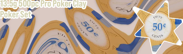 13 5 gram poker chips