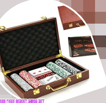 600 piece poker chip set