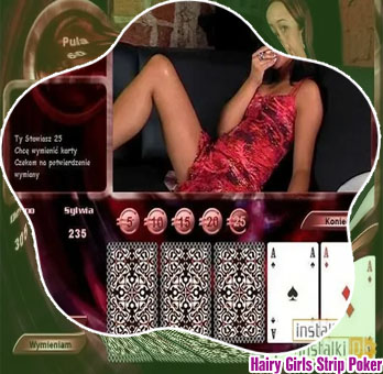Female strip poker