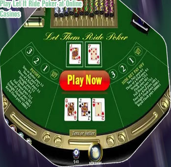 Let it ride poker online casino