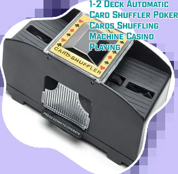 Poker shuffler machine