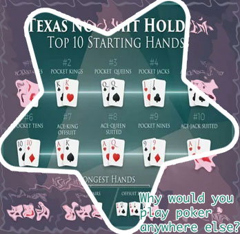 Texas holdem play money poker online